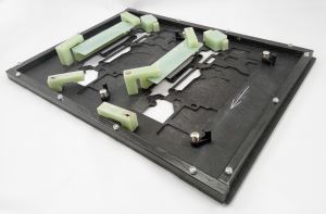 PCB solder carrier fixture